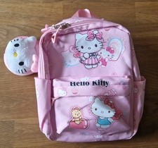  HELLO KITTY Tasche + Geldbeutel rosa Rucksack Neu