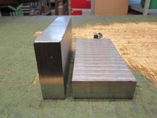 2 Flach-Stahl 60mm x 28mm 90MnCrV8 1.2842 Lang je 135mm Neu7