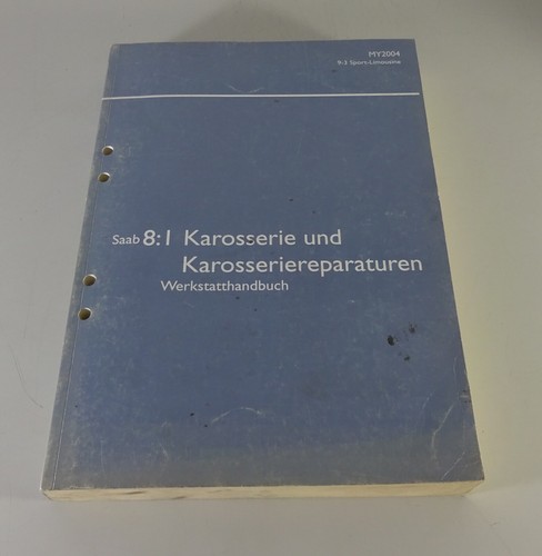 Werkstatthandbuch saab 3 - werkstatthandbuch, 9-3