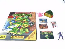 Ninja Turtles TMHT Sticker Album Vintage Sammeln Karten TC Sammlung Panini 90er