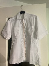 Lufthansa Bluse kurzarm, Damen, Größe 36, weiß , Original Uniform, Flugbegleiter