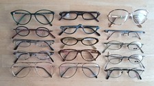 15x Vintage B-Ware Brillen Konvolut Zb Yabi Spirit, Okio, Jacques Fath, Brendel