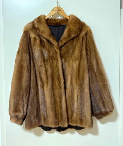 Damen pelzjacke braun - damen, kurz