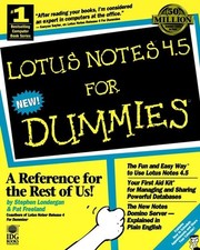 Lotus Notes? 4.5 For Dummies?