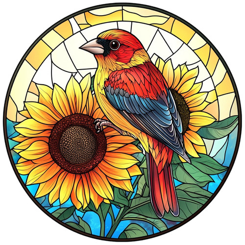 Xxl 30x30 car sticker bird - 30x30,