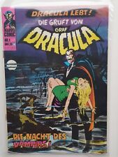 Die GRUFT VON GRAF DRACULA Heft Nr. 1, Zustand 2, (Williams/Recht, Gb)