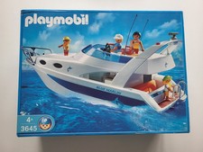 Playmobil Schiff Boot Yacht 3645 mit Original Karton und Anleitung 