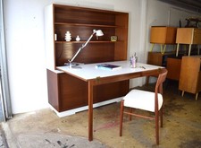 60er Jahre Zeichentisch Vintage Sekretär Schreibtisch Retro Sideboard Midcentury
