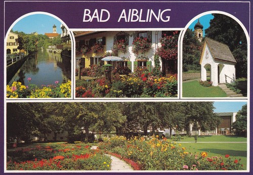 Postkarte bad aibling - -,