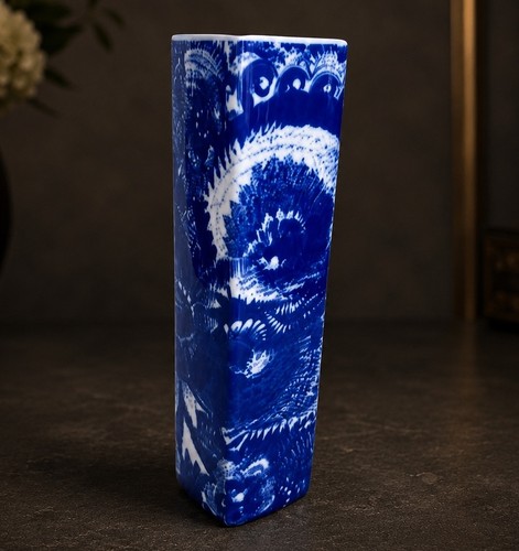 Kobalt vase vintage - vase, heinrich