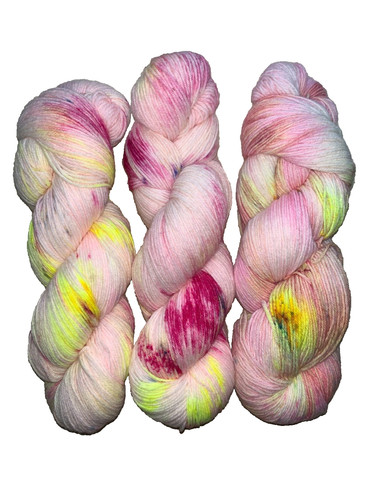 100 handgefärbt merino - 100,