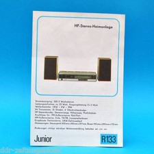 Junior stereo heimanlage - junior, hf-stereo-heimanlage