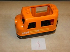 Lego Duplo Eisenbahn lok aus Set 10875  DEFEKT LÄUFT NICHT (NR.9)