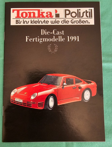 Tonka polistil katalog 1991 - polistil,