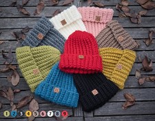 Wintermützen Handarbeit, 100%