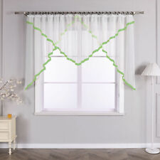 Transparent Gardine mit