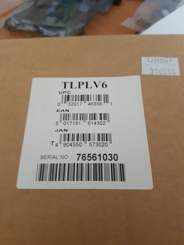 Tlplv6 toshiba projektor lampe - tlplv6,