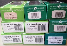 Sachsenmodelle niederländisches Konvolut 9+1 Güterwagen im Ork