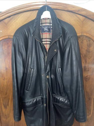 Lederjacke burberry - lederjacke,