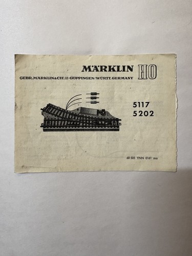 Märklin anleitung - märklin,