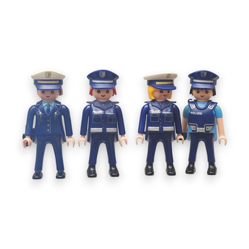 Playmobil figur polizist - 4x,