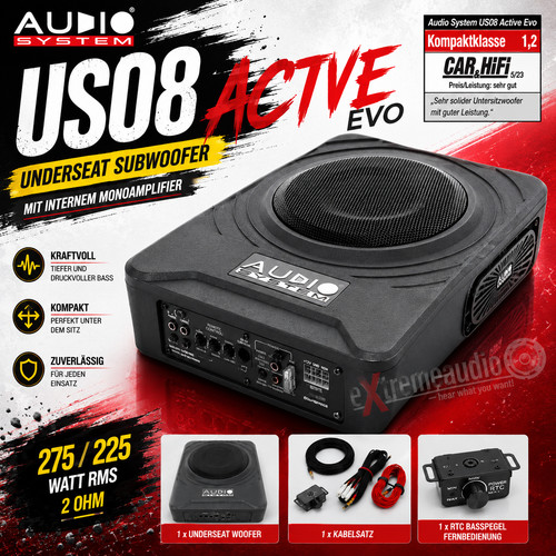 Audio system us08 - audio, active