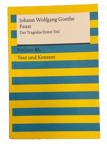 Reclam goethe faust der - reclam,