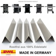 Aromaschienen für Weber Spirit 310 320 330 ab Bj 2013 Edelstahl Brennerabdeckung