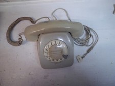 71-03 Tischtelefon Wählscheibe Impulswahl TN FetAp 612-2 grau