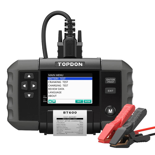 Topdon bt600 batterietester - topdon,