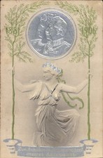 Präge Jugendstil Litho Kaiser