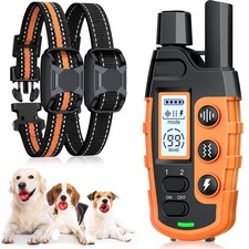 Anti-Bell-Halsband Hundetrainingshalsband mit Fernbedienung,1000m Reichweite