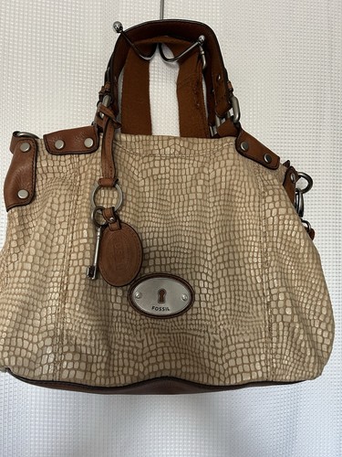 Fossil maddox croc - fossil, croc-embossed