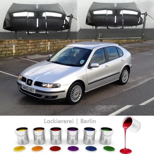 Motorhaube lackiert - lackiert, in