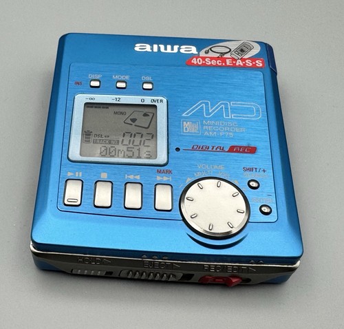 Aiwa f75 portable minidisc - portable,