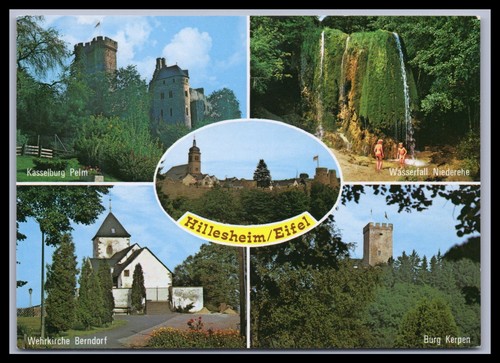 Ansichtskarte hillesheim - ansichtskarte, in