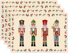 4er Set Platzsets Weihnachten