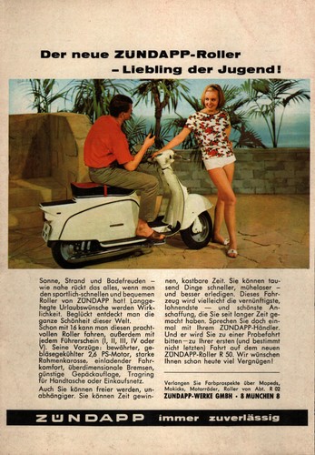 Zündapp werbeanzeige werbung - zündapp,