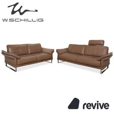 Willi Schillig Leder Garnitur