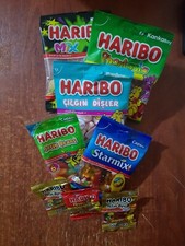 8 Verschiedene -Minibeutel HARIBO  KEYIF PAKET HELAL Domuz Yagi yok