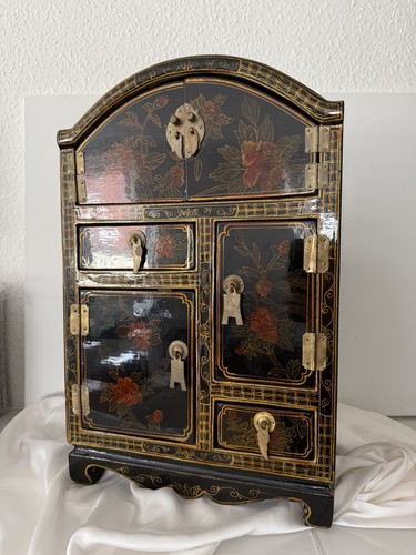 Vintage asia schmuckschrank - vintage,