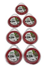 7x Rasentrimmerfaden Draht Nylon Schnur Band für Kantenschneider 15 meter