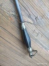 Antiker Wetzstahl F . Dick Rund Messerschärfer