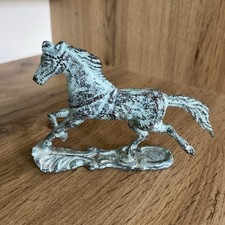 Veronese Dekofigur Pferd  9 cm Hengst Rennpferd Horse