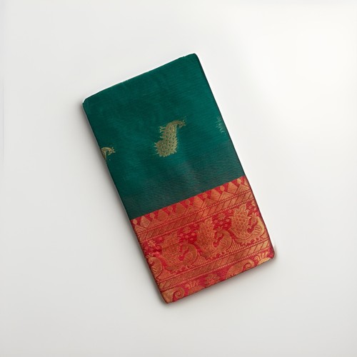 Indischer seiden sari - indischer, seiden-sari