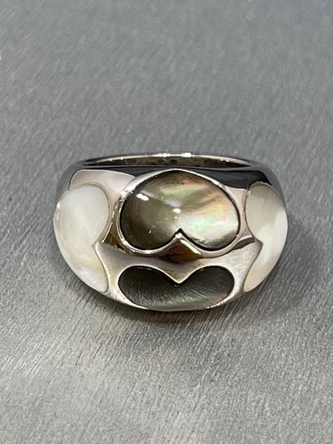 Perlmutt ring sterlingsilber - perlmutt,