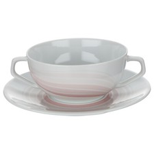 Suppentasse mit untere - suppentasse,