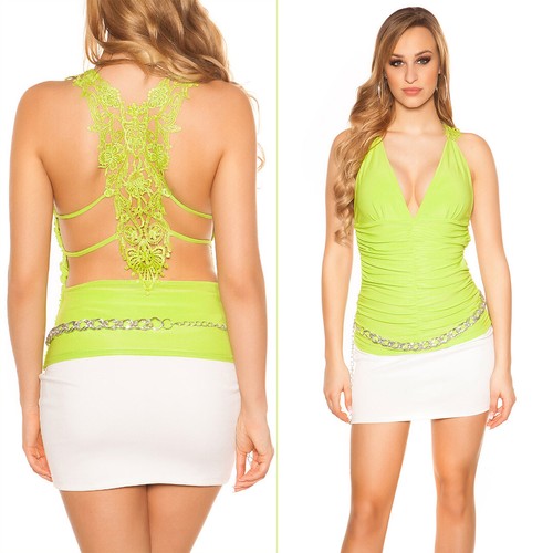 Sexy top ausschnitt - top, &