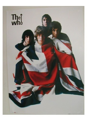 The who poster union jack - who,