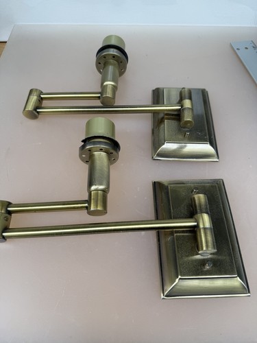 Paar wandlampen schwenkarm - wandlampen,